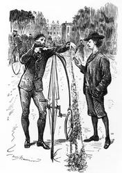 The Line of Beauty, cartum em &39;Punch&39;, publicado em 9 de dezembro de 1879